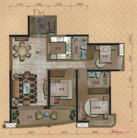 9001cc金沙家装：佛山桂丹颐景园127㎡简约现代装建成效鉴赏